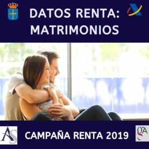 Datos declaración de la renta Matrimonios Alperi Asesores Gestoria Administrativa