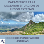 Declaración Riesgo Extremo Concejos Asturias