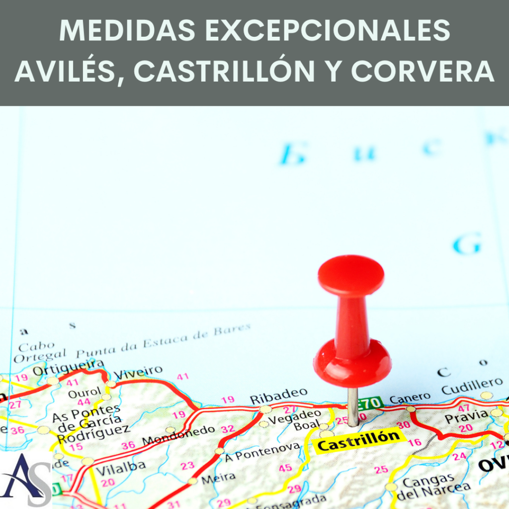 Medidas Excepcionales Aviles Castrillon y Corvera alperi asesores gestoria administrativa