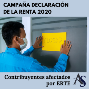 Declaracion de la renta 2020 Afectados por ERTE Alperi Asesores Gestoria Administrativa 1